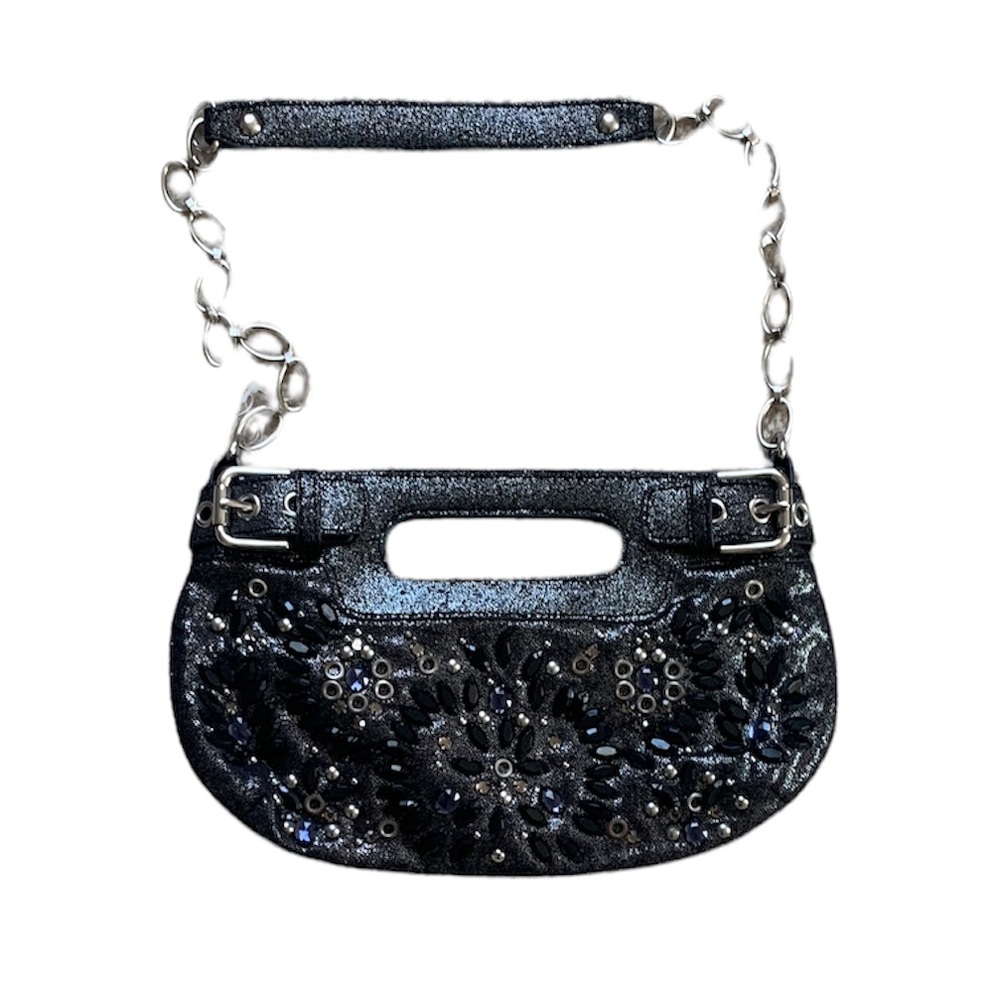 Rafe | Beaded Black Purse
